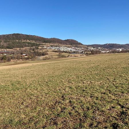 Apartmán Atemberaubender Ausblick Mit Premium-Wanderwegen Vor Der Haustuer Albstadt Exteriér fotografie