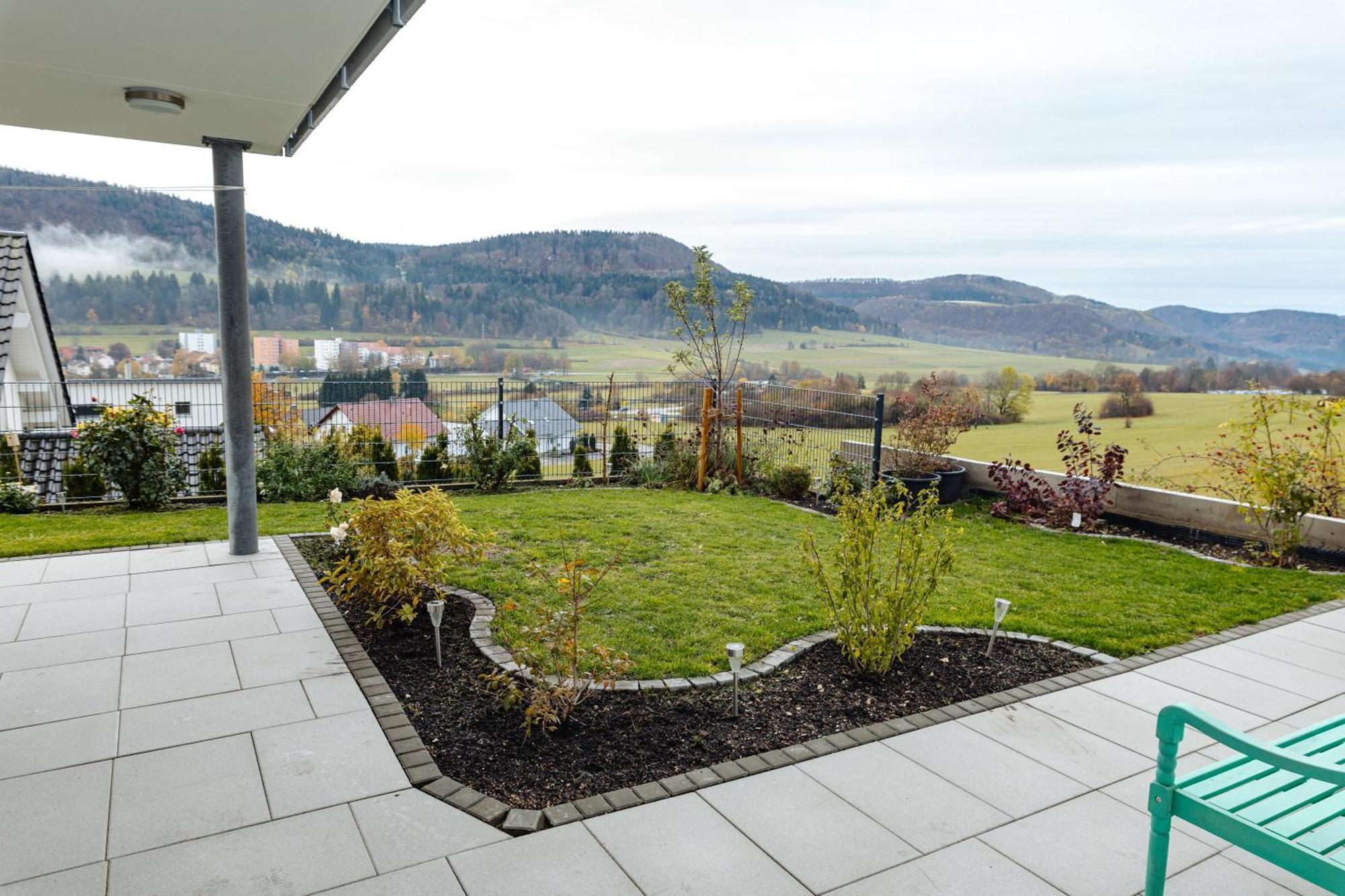 Apartmán Atemberaubender Ausblick Mit Premium-Wanderwegen Vor Der Haustuer Albstadt Exteriér fotografie